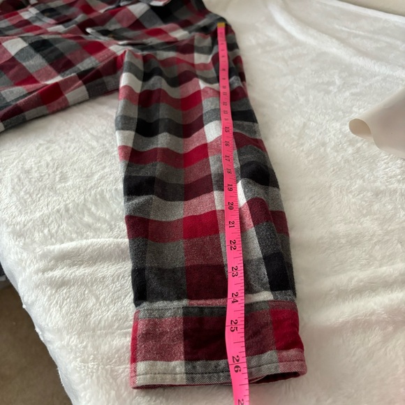 Carhartt Original Fit Flannel XL Tall Red, Black Plaid Button Down Workwear - Picture 13 of 13